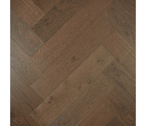 Dark Brown Herringbone [de Marque]